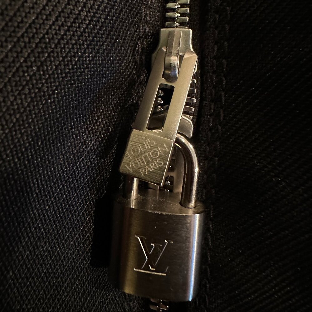 Louis Vuitton Black Damier Geant Aventurier Polaire Travel Bag